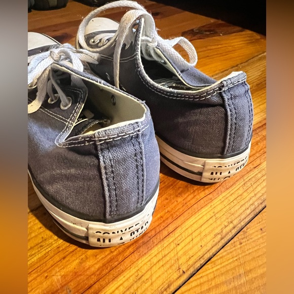 Clean, lightly worn Blue Converse Chuck Taylor Low Top - Picture 5 of 5